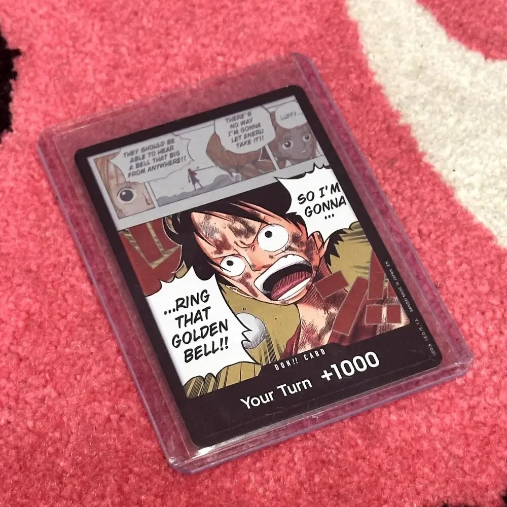 DON!! Card Luffy – One Piece Adventure on KAMI's Island – As Pictured